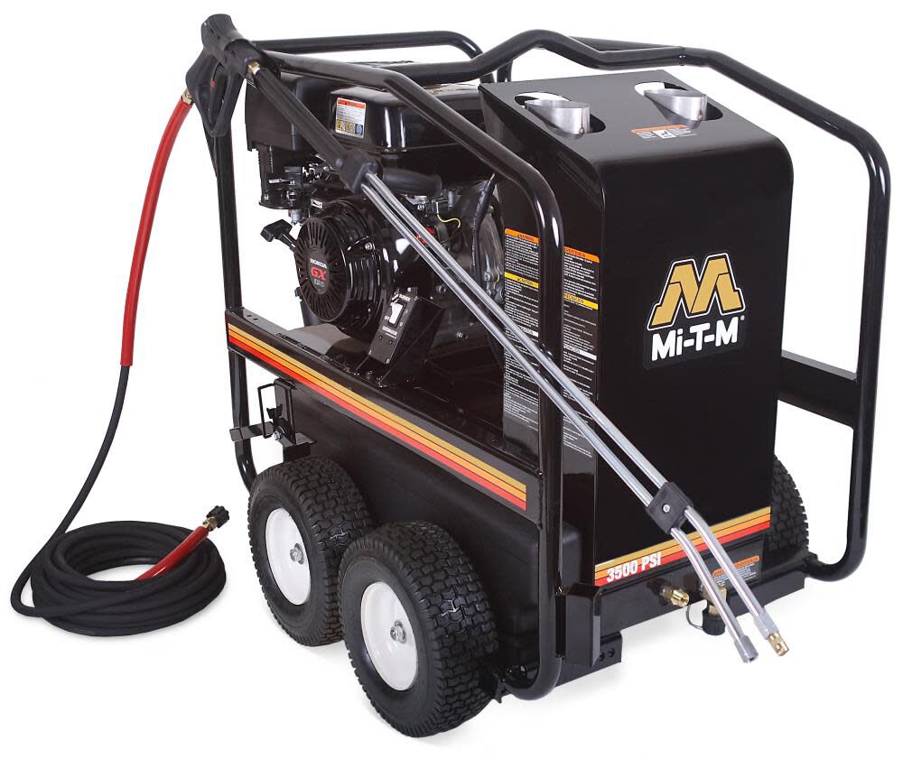 T M 13 HP Hot Water Direct Drive Pressure Washer HSP-3504-3MGH