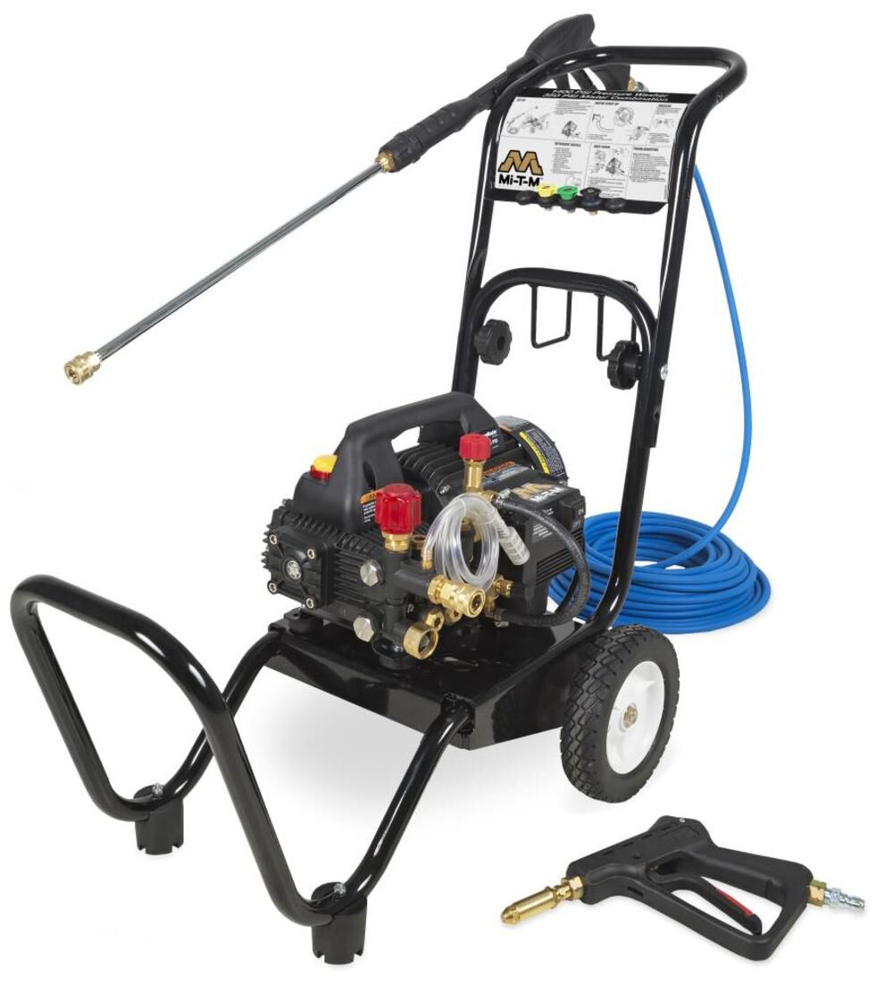 1400 PSI Electric Pressure Washer/Mister Combination with Cart CM-1400-0MEC-M