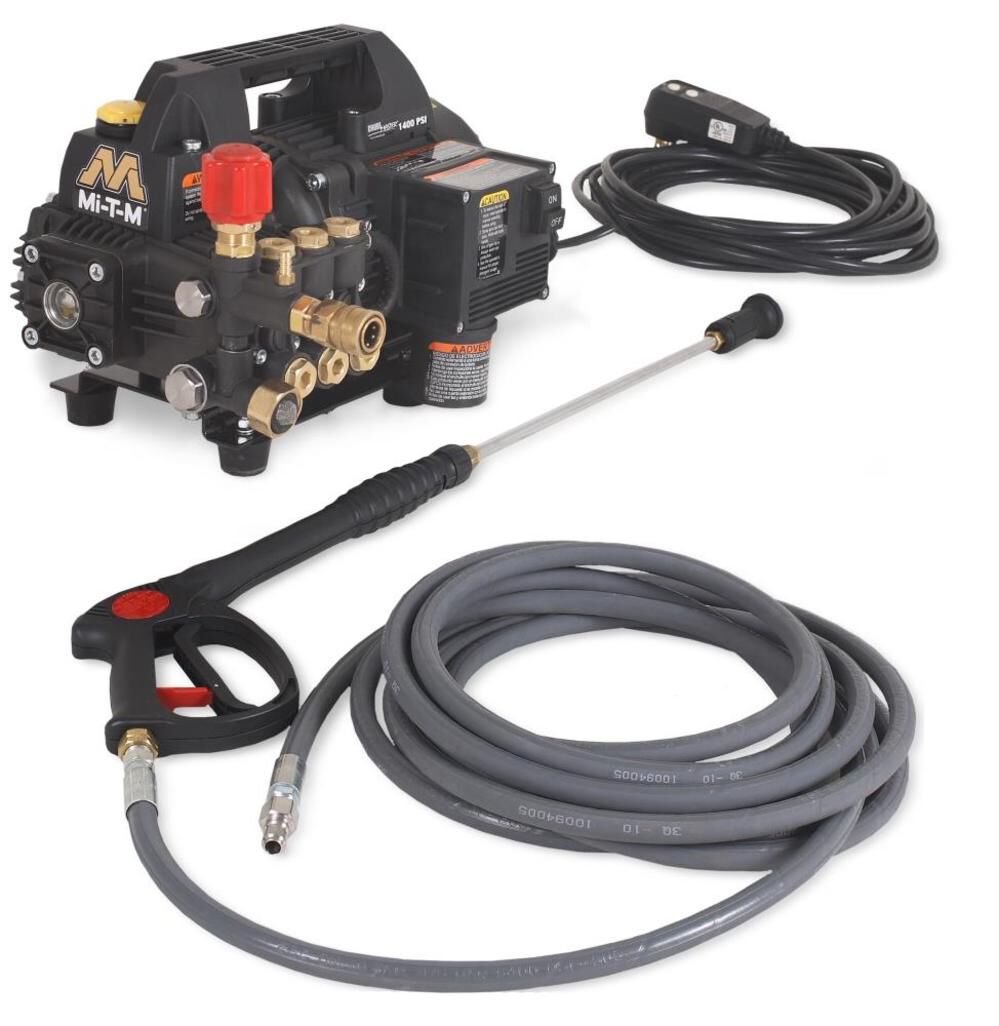 T M 1400 PSI Hand Carry Cold Water Electric Pressure Washer CM-1400-1MEH