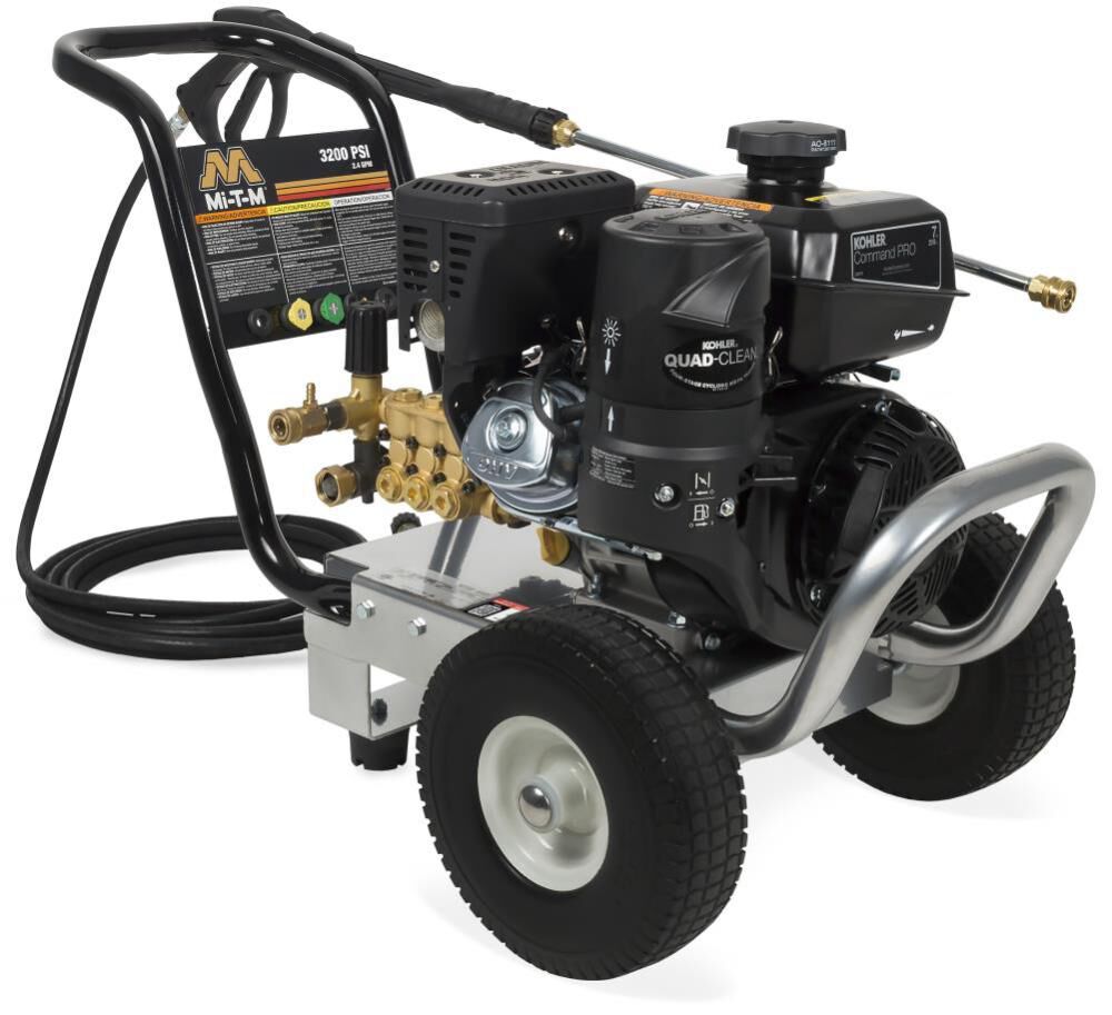 3200 PSI 2.4 gpm Pressure Washer WP Kohler WP-3200-0MKB