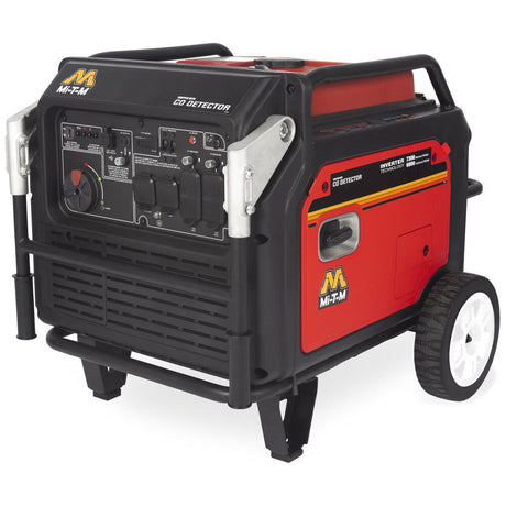 T M 7300W 420 cc Portable Gasoline Inverter Generator with CO Detector GEN-8000-IMM1E