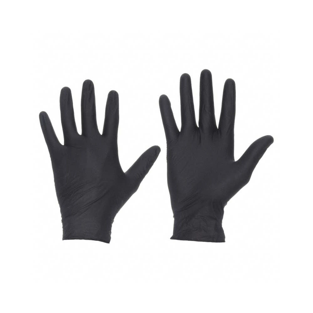 X-Large Black Disposable Nitrile Exam Gloves 100 Pairs MK296XL