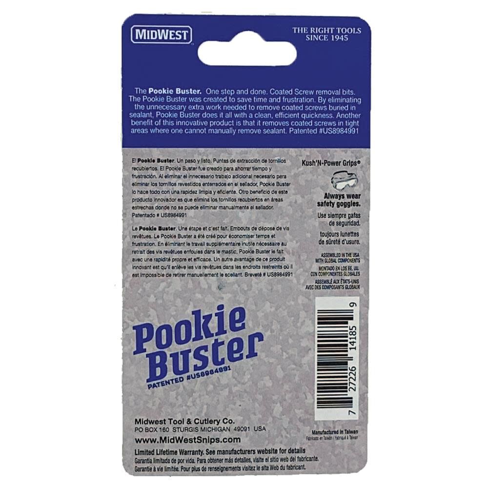 1/4in & 5/5in Pookie Buster Set MWT-PBSET01