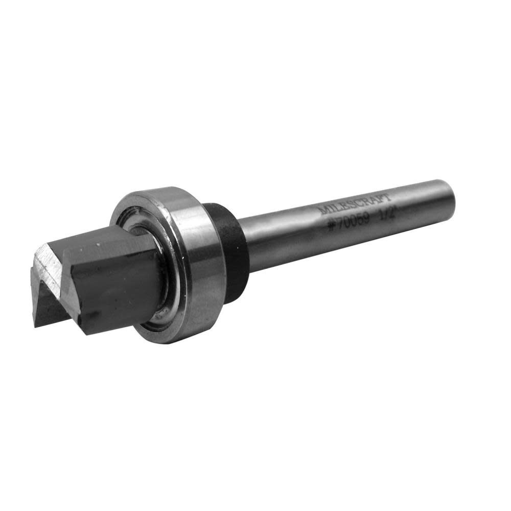 1/2in Straight Router Bit with Bearing 2216