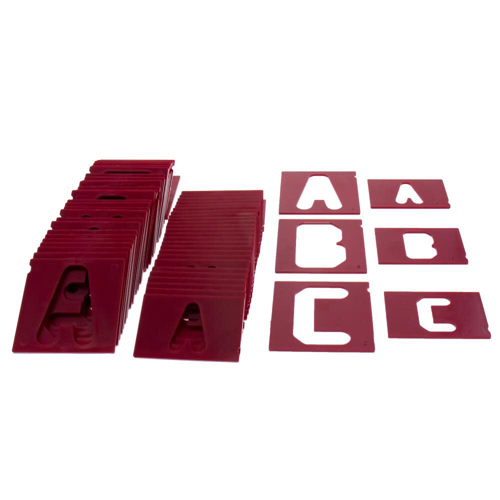 Vertical Letters 2.5in & 1.5in 64pc 2204