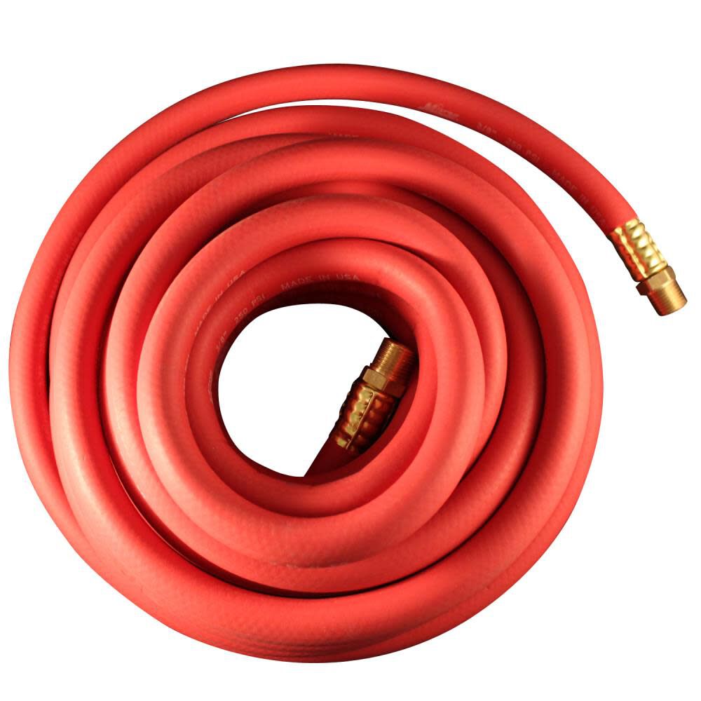 1630-100 100 Foot 1/4in ID EPDM Rubber Air Hose 1630-100