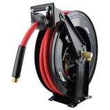 2780-50D - Steel Dual Arm Auto-Retractable Air Hose Reel 1/2in x 50 ft. Rubber Hose - 300 Max PSI 2780-50D