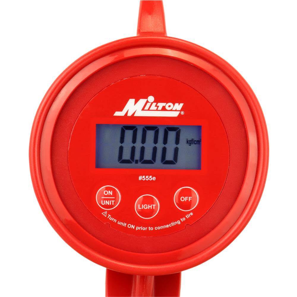 555e Digital Tire Inflator Gauge, 5 to 220 PSI, 1 PSI Accuracy 555E