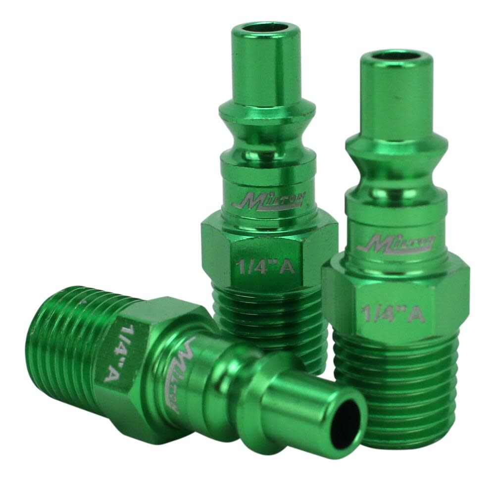 ColorFit S-305AKIT Coupler & Plug Kit - (A-Style Green) - 1/4in NPT (5-Piece) S-305AKIT