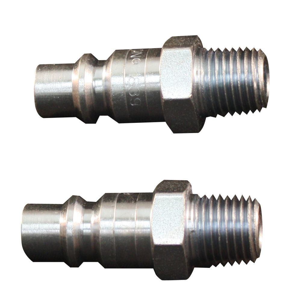 H Style Plug 1/4 In. MNPT (2pk) S-1839