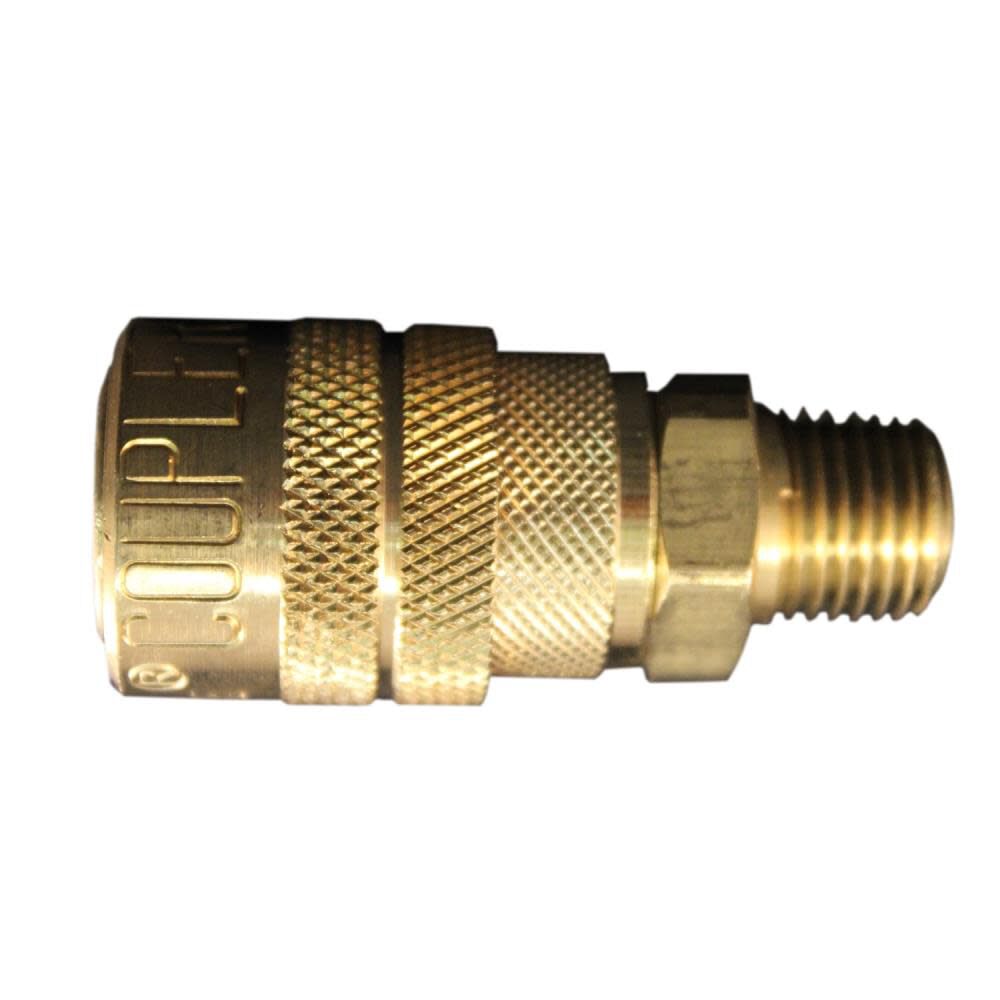 M Style Coupler 1/4 In. MNPT S-716