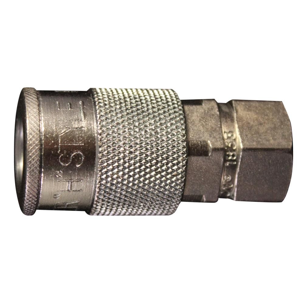 (S-1833) 1/4in FNPT H Style Coupler S-1833