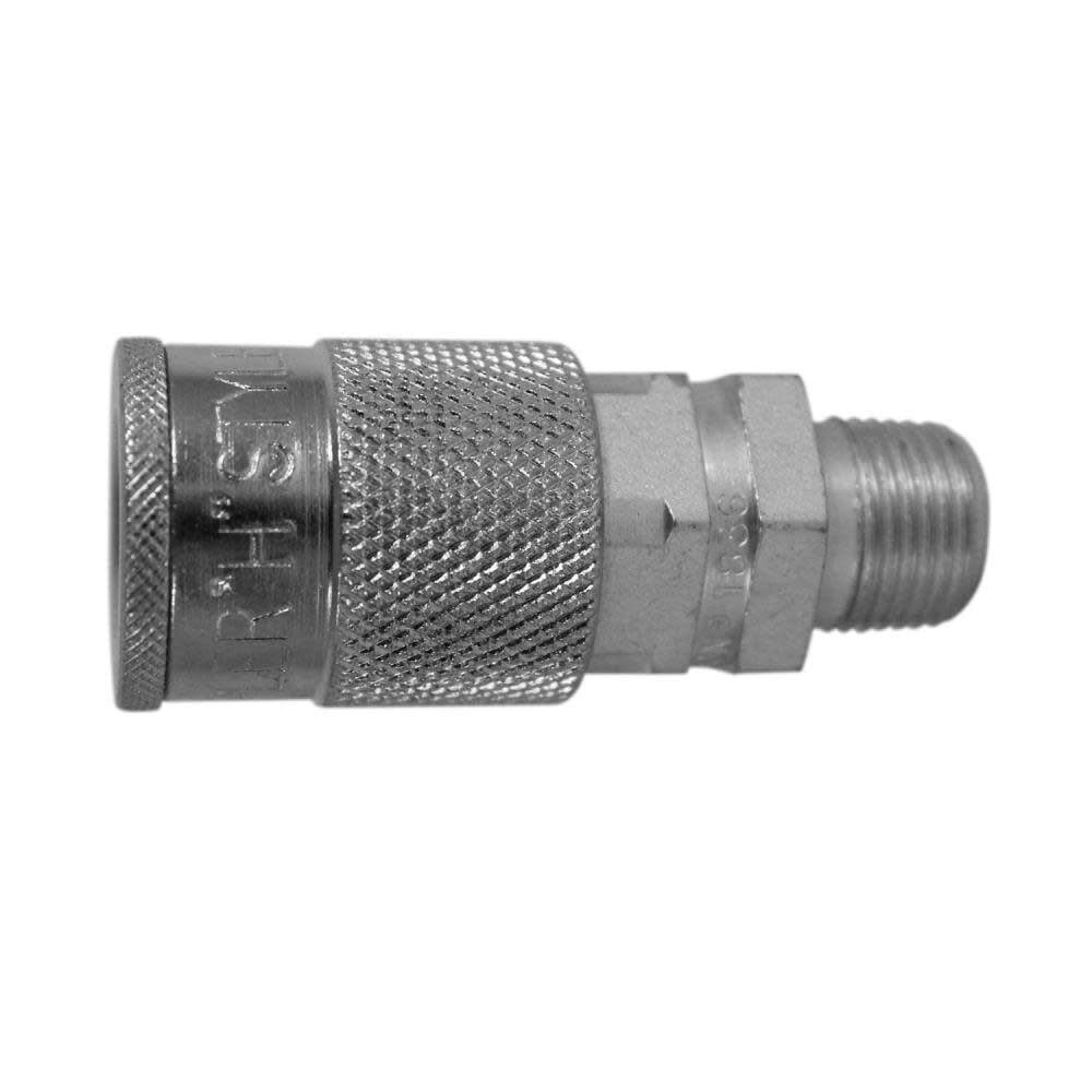 (S-1836) 3/8in MNPT H Style Coupler S-1836