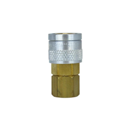 S-755 1/4in FNPT M-Style Push Type Coupler S-755