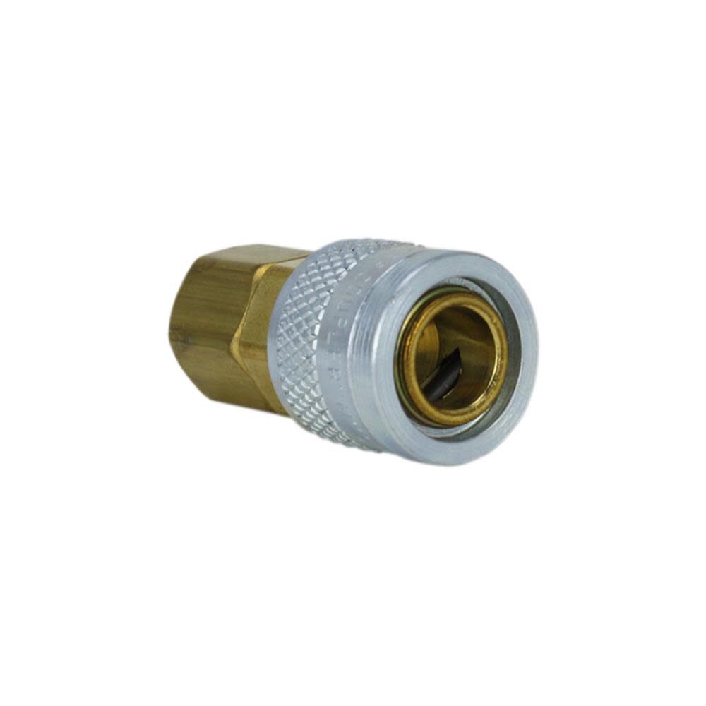 S-755 1/4in FNPT M-Style Push Type Coupler S-755