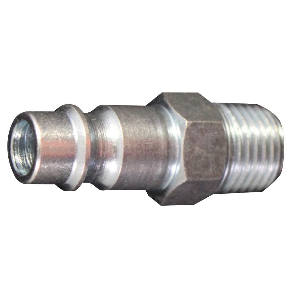 V Style High Flow Steel Plug 1/4 In. MNPT S-760-1