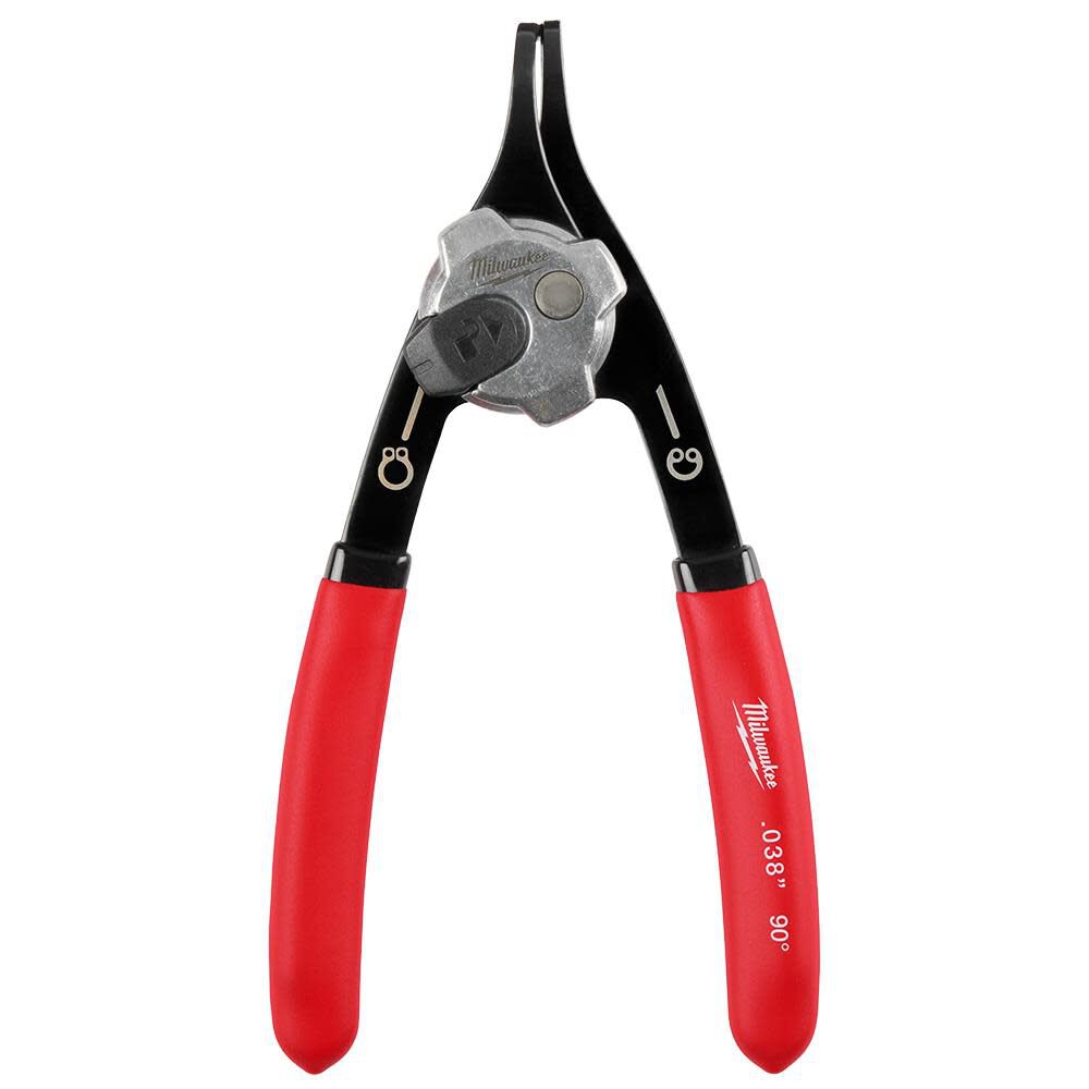 .038 in Convertible Snap Ring Pliers 90 Degree 48-22-6532