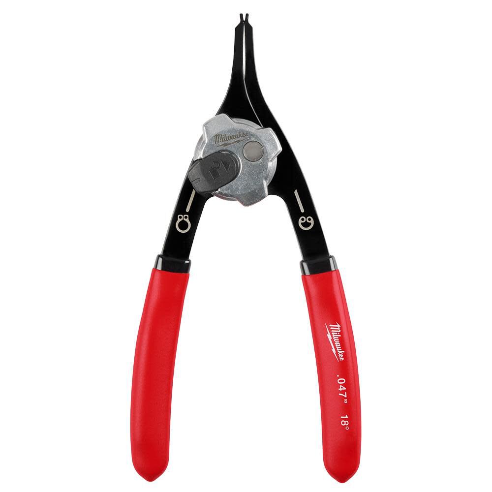 .047 in Convertible Snap Ring Pliers 18 Degree 48-22-6533