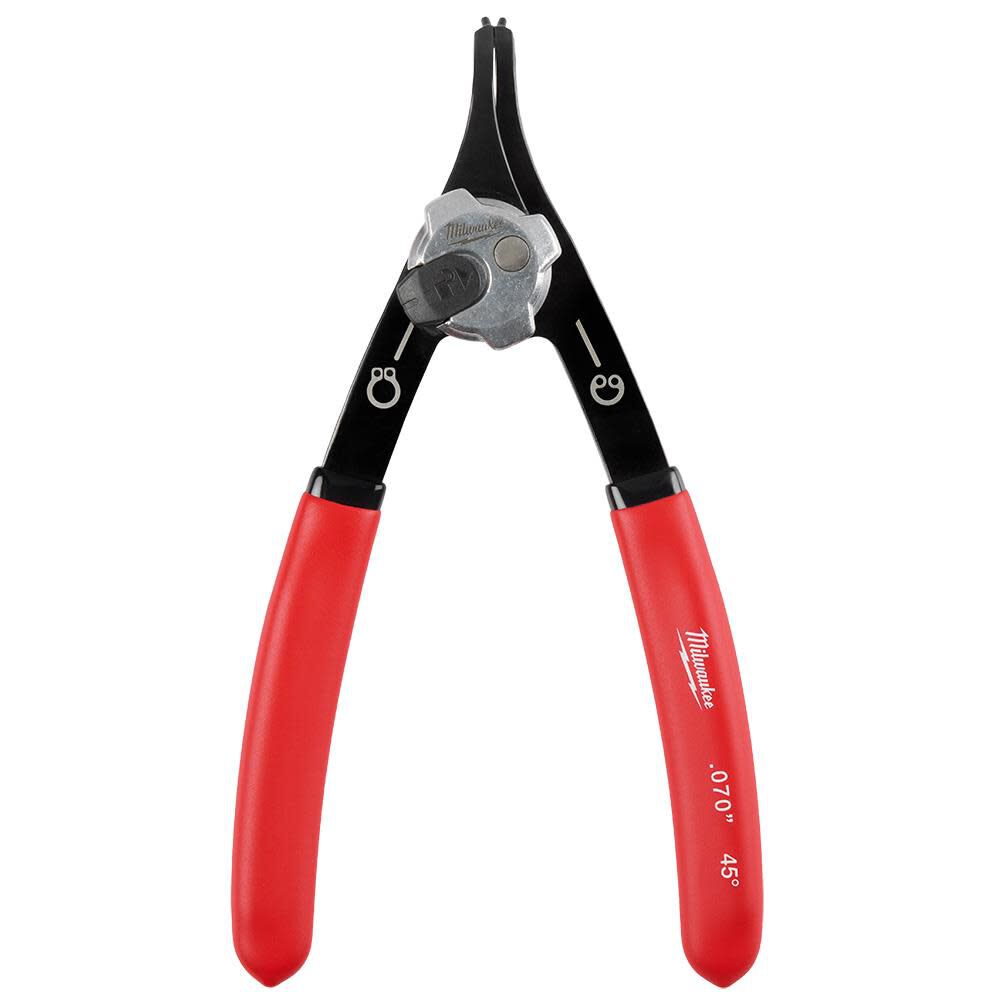 .070 in Convertible Snap Ring Pliers 45 Degree 48-22-6537