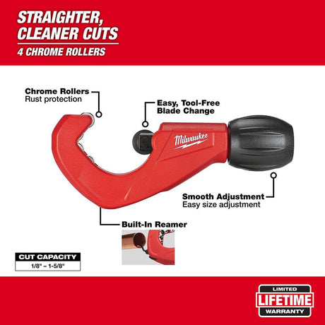 1-1/2 In. Constant Swing Copper Tubing Cutter 48-22-4252