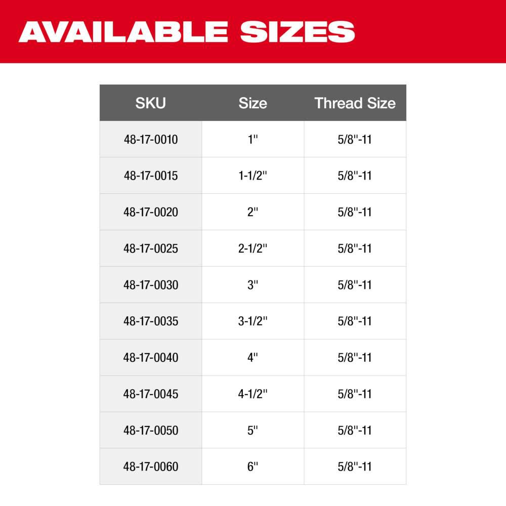 1-1/2 in. Dry Core Masonry Bit 48-17-0015