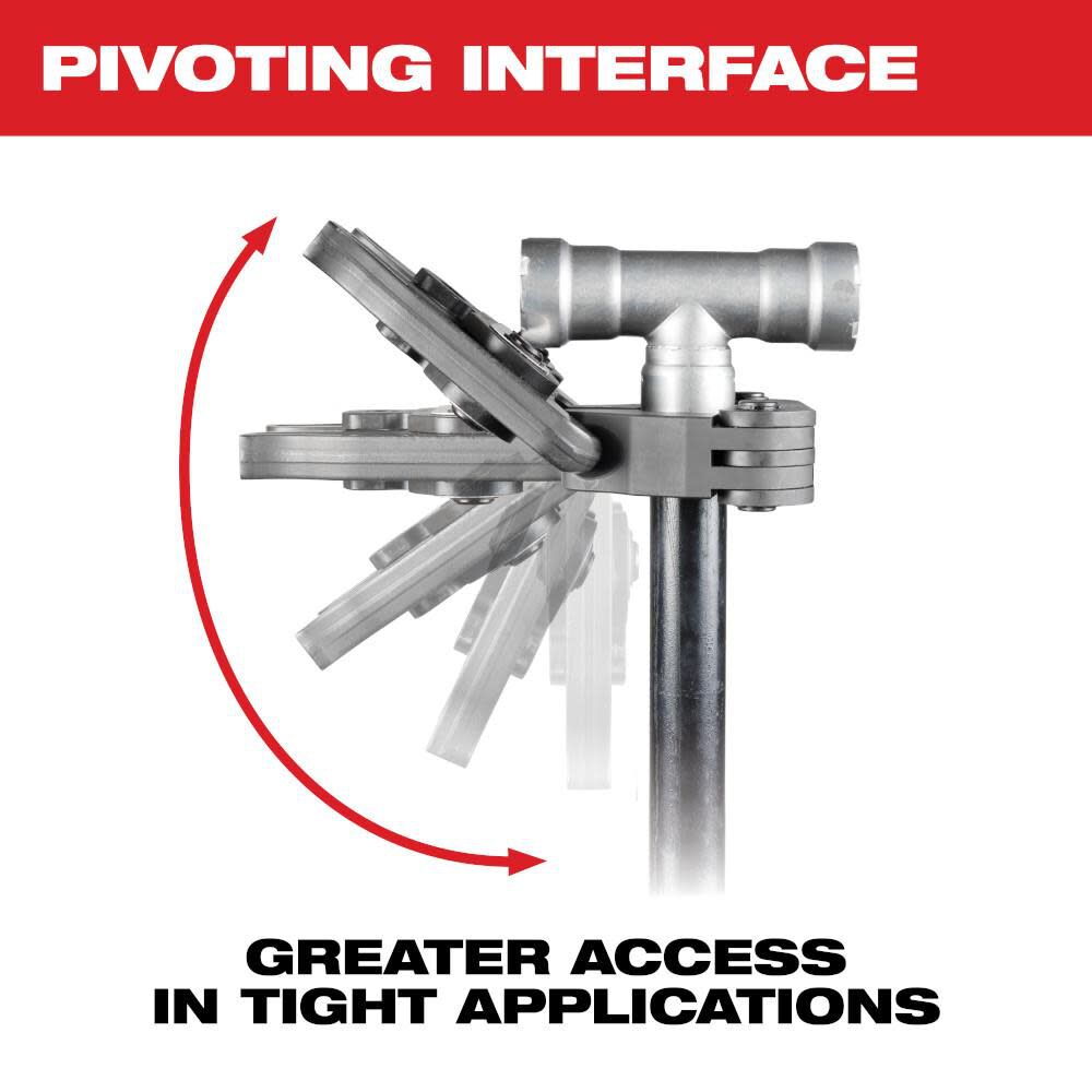 1-1/2 Inch IPS-P Pivoting Press Ring for M18 FORCE LOGIC Press Tools 49-16-2654BX