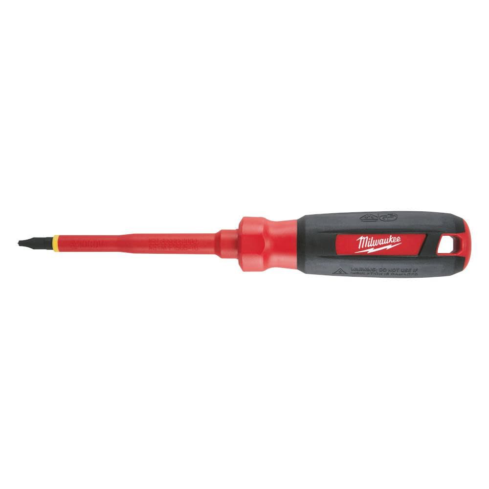 #1 ECX 4 in. 1000V Insulated Screwdriver 48-22-2241