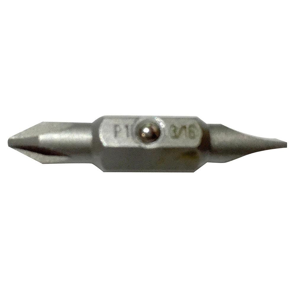 #1 PH-3/16 in. SLT DBL End Bit 50-32-0205