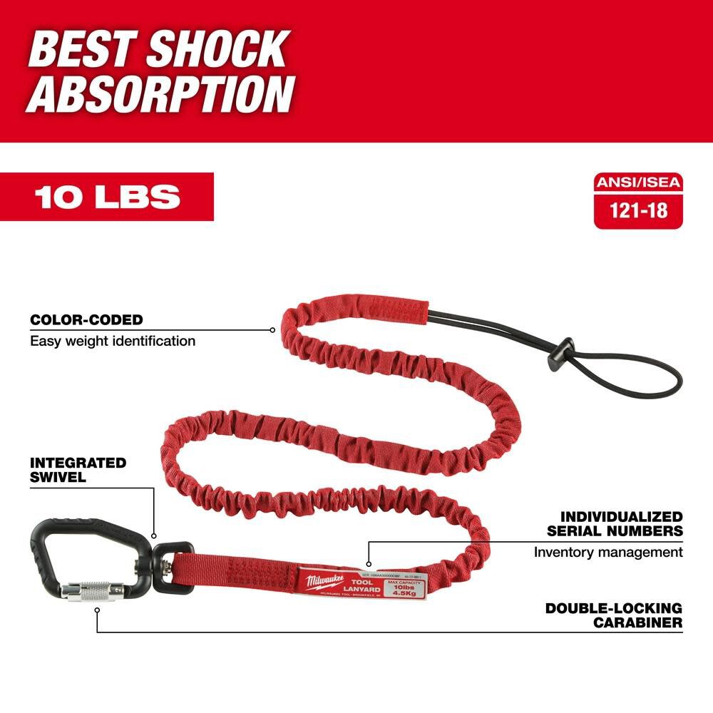 10 Lb. Extended Reach Locking Tool Lanyard 48-22-8811