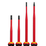 1000V Insulated Slim Tip Screwdriver Set 4pc 48-22-2219