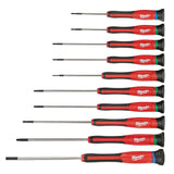 10pc Precision Screwdriver Set 48-22-2612