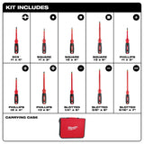 10pc Screwdriver Kit 48-22-2710