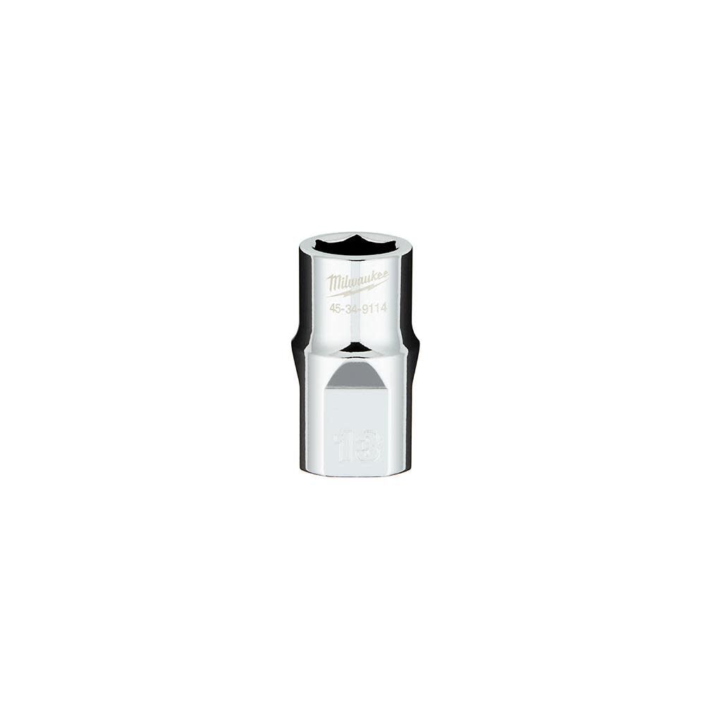 1/2 in. Drive 13MM Metric 6-Point Socket with FOUR FLAT Sides 45-34-9114