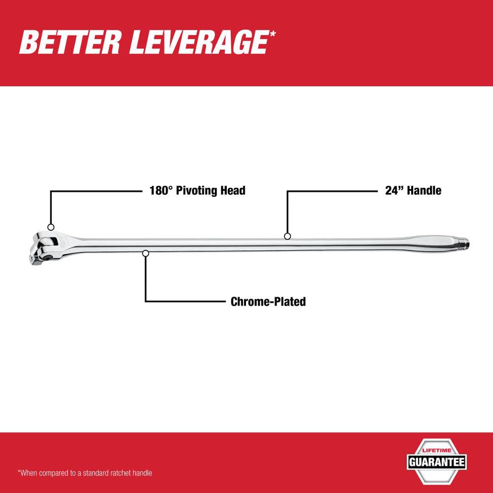 1/2 in. Drive Breaker Bar (24 in.) 48-22-9013