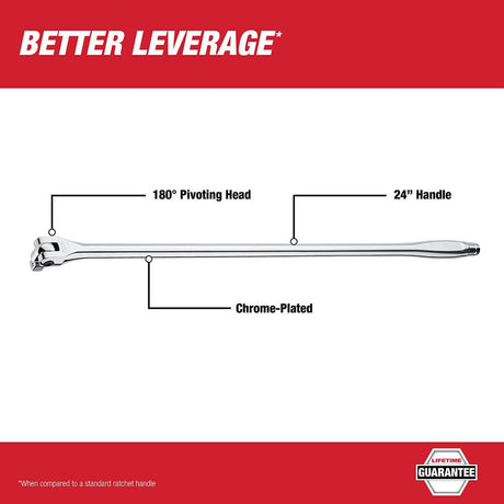 1/2 in. Drive Breaker Bar (24 in.) 48-22-9013