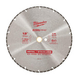 12 In. STEELHEAD Diamond Cut-Off Blade 49-93-7835