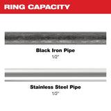 1/2 Inch IPS-P Pivoting Press Ring for M18 & M12 FORCE LOGIC Press Tools 49-16-2650BX