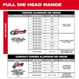 1/2inch ALLOY NPT Forged Aluminum Die Head 48-36-1001