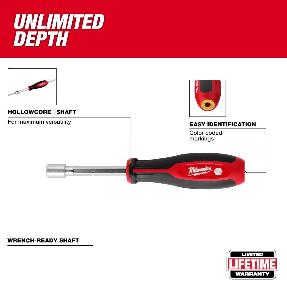 1/2inch HollowCore Nut Driver 48-22-2456