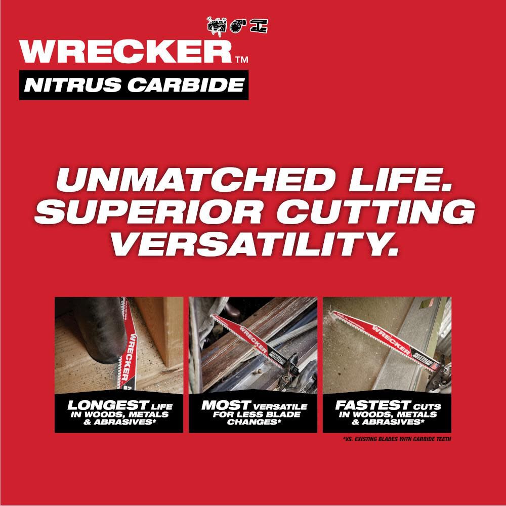 12inch WRECKER with NITRUS CARBIDE 1Pk 48-00-5273