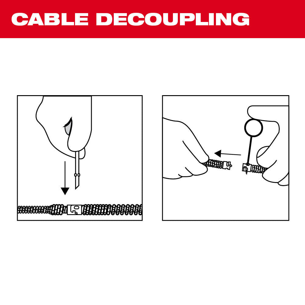 1/2inch x 75' Inner Core Drum Cable 48-53-2778