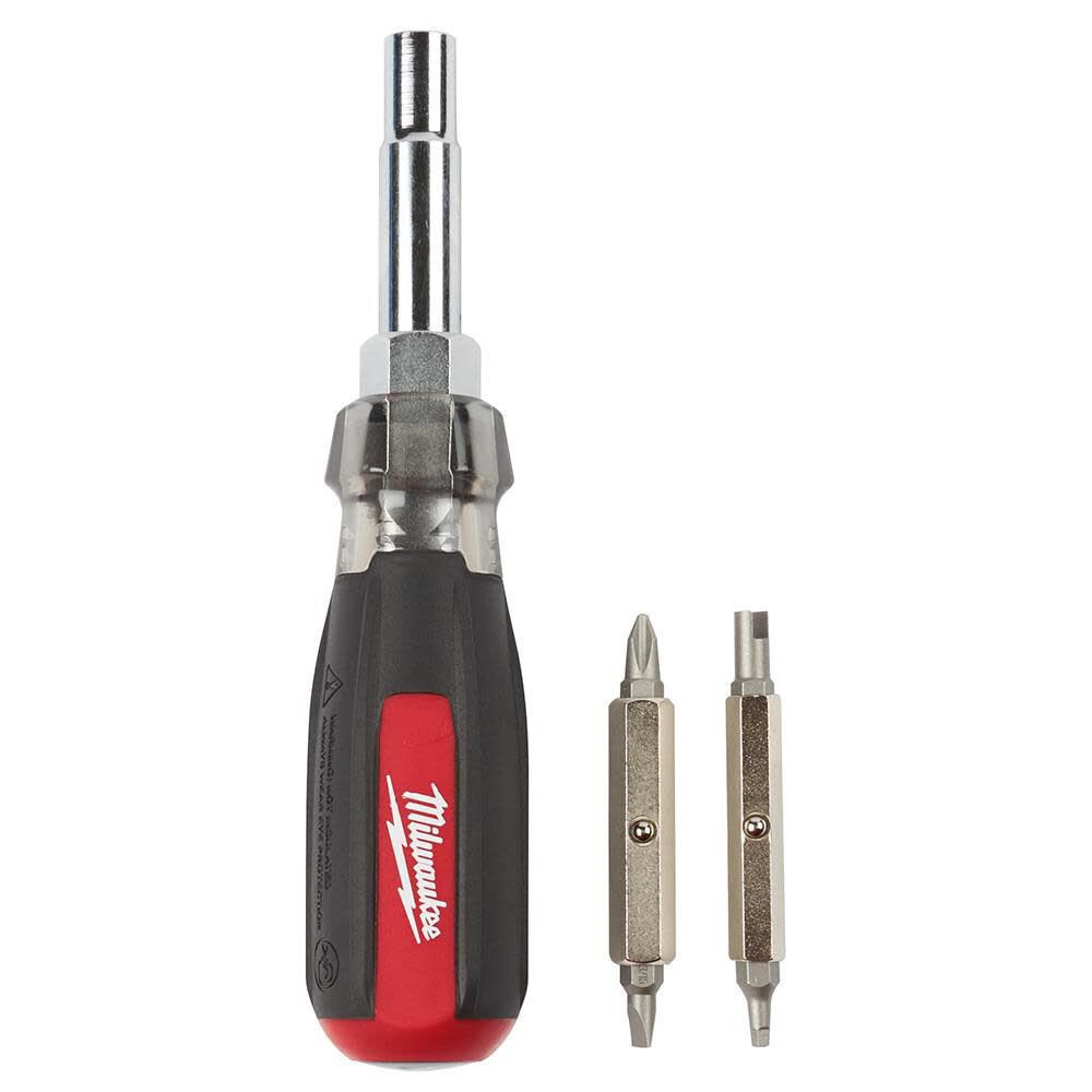 13-in-1 Cushion Grip Screwdriver with Schrader Bit 48-22-2881