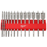 13 PC Flat Boring Bit Set 48-27-1520