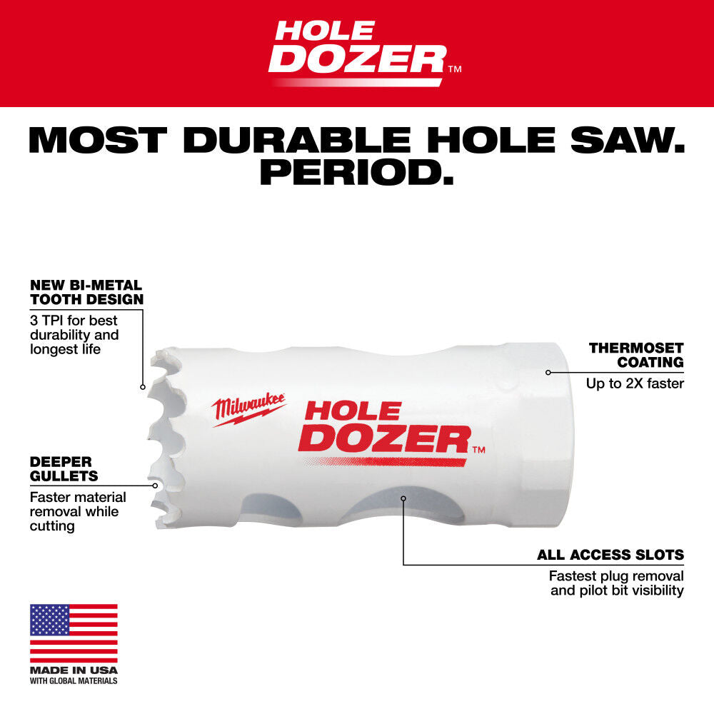 13/16 in. Hole Dozer Bi-Metal Hole Saw 49-56-9606