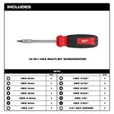 14-in-1 Hex Multi-Bit Screwdriver 48-22-2908