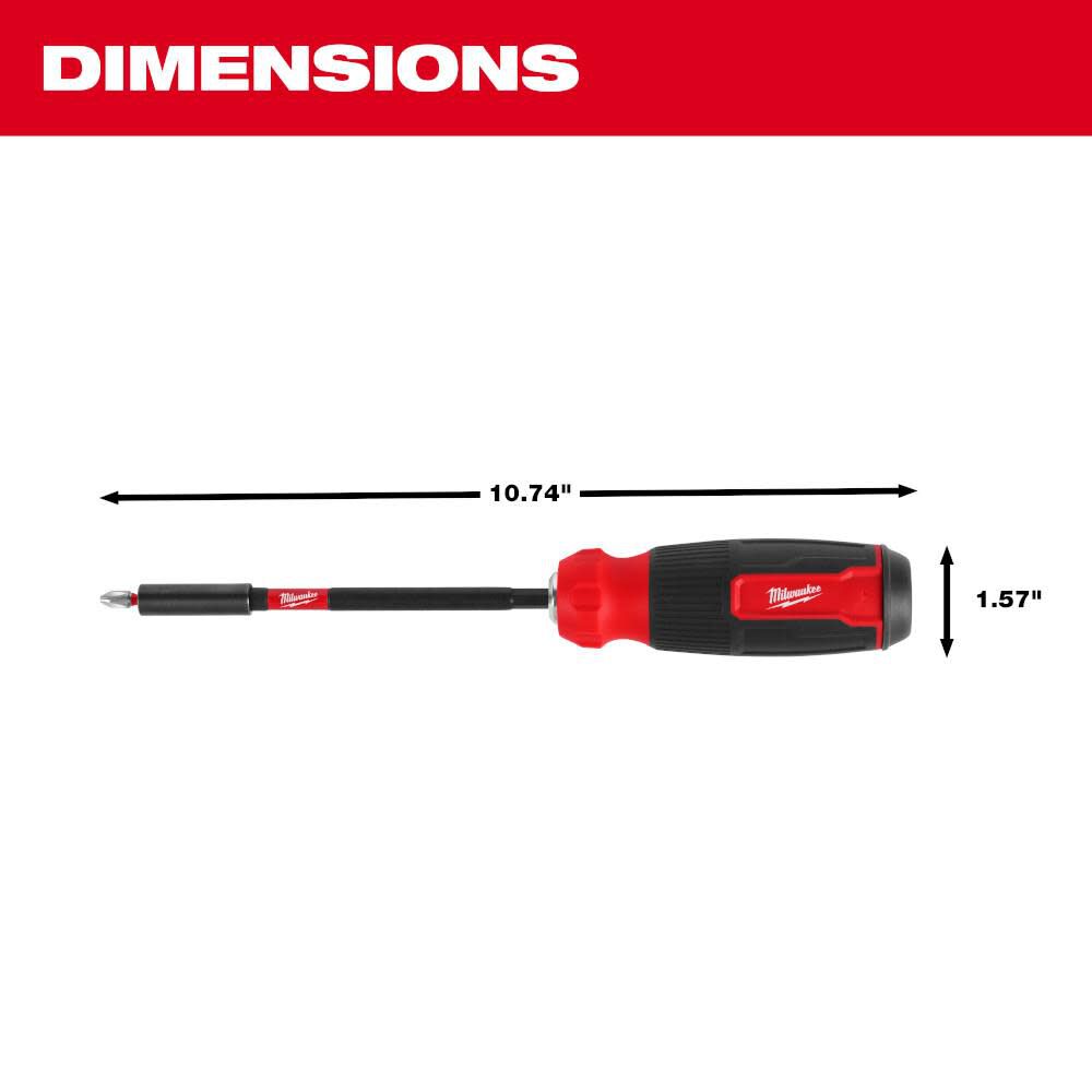 14-in-1 Multi-Bit Screwdriver with SHOCKWAVE Impact Duty Bits 48-22-2915