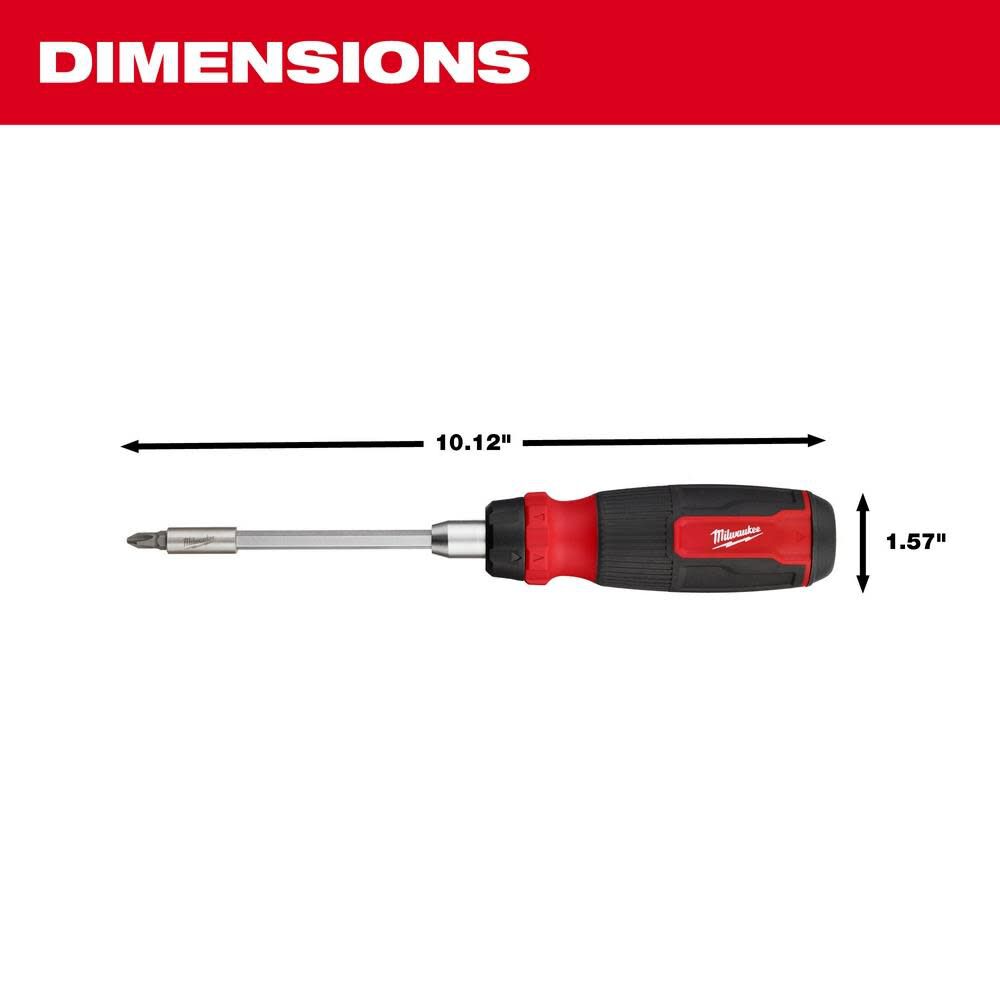 14-in-1 Ratcheting Multi-Bit Screwdriver 48-22-2903