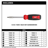 14-in-1 TORX Multi-Bit Screwdriver 48-22-2907