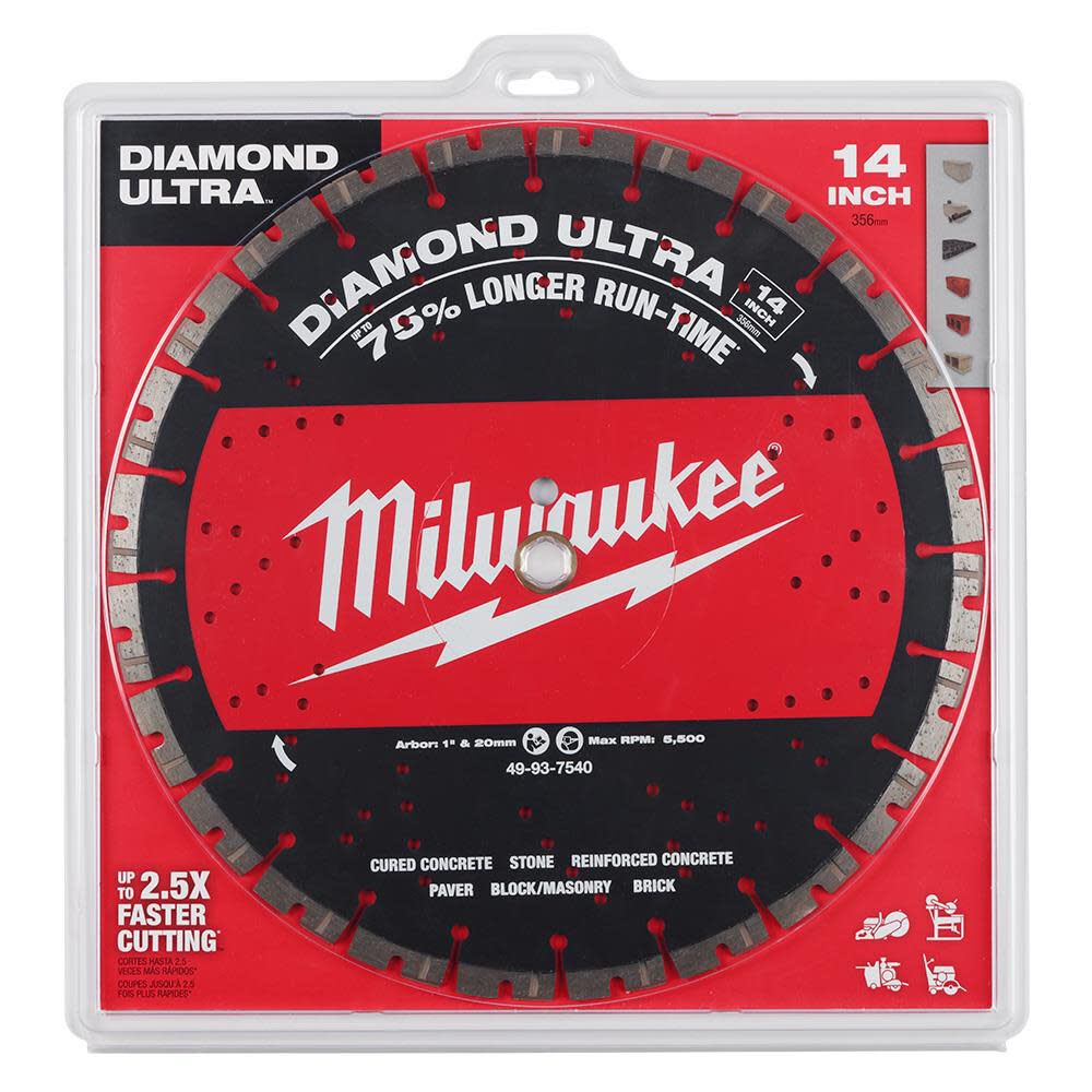 14 in. Diamond Ultra Segmented Blade 49-93-7540