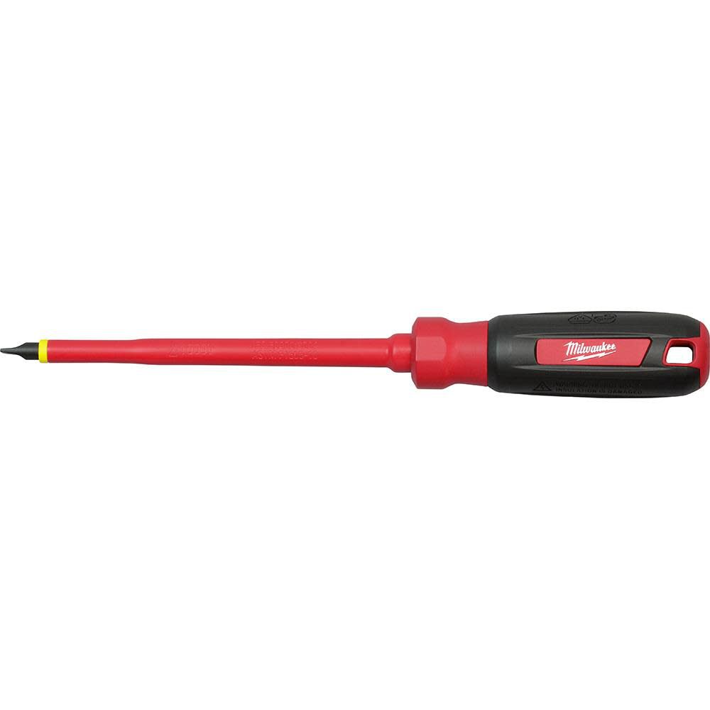 1/4 in. Slotted - 6 in. 1000 V Insulated Screwdriver 48-22-2221